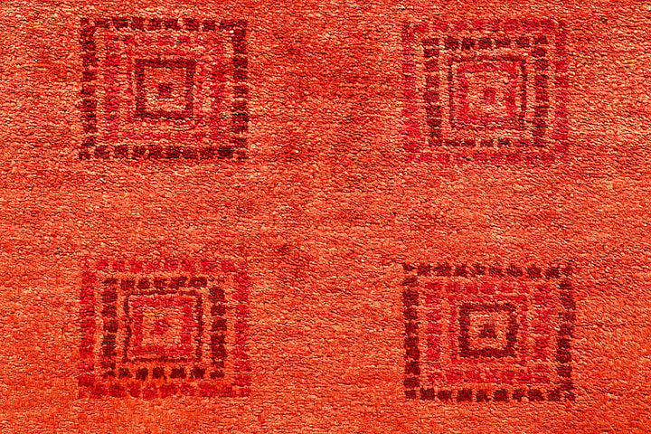 Orange Red Gabbeh 5' 7 x 8' 1 - No. 55927 - ALRUG Rug Store