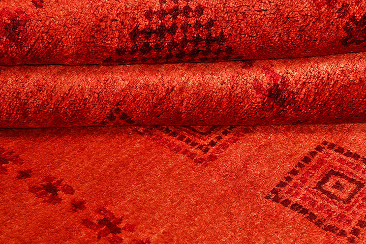 Orange Red Gabbeh 5' 7 x 8' 1 - No. 55927 - ALRUG Rug Store