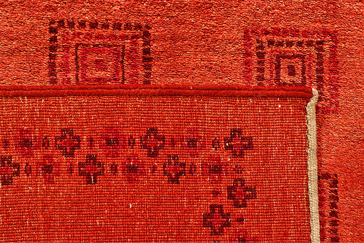 Orange Red Gabbeh 5' 7 x 8' 1 - No. 55927 - ALRUG Rug Store