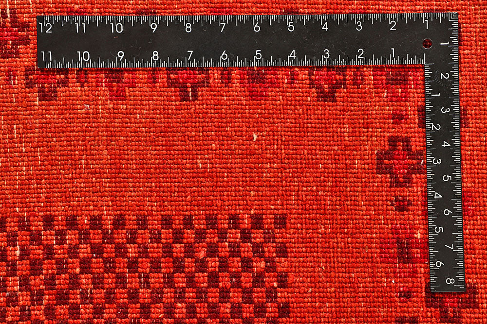 Orange Red Gabbeh 5' 7 x 8' 1 - No. 55927 - ALRUG Rug Store