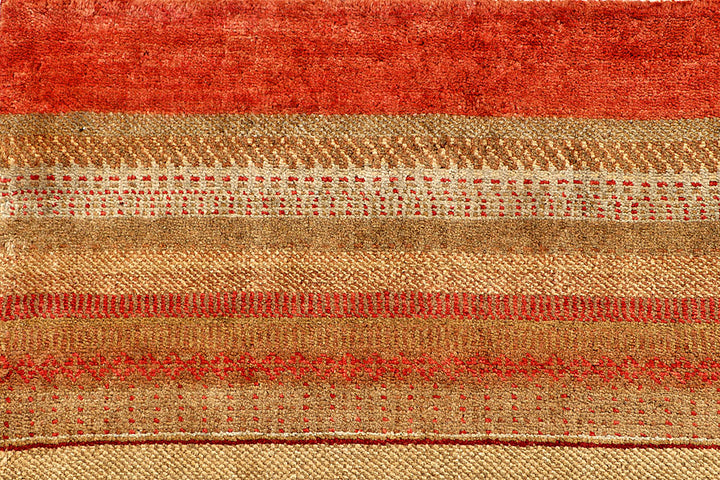 Multi Colored Gabbeh 5' 7 x 8' 2 - No. 55929 - ALRUG Rug Store