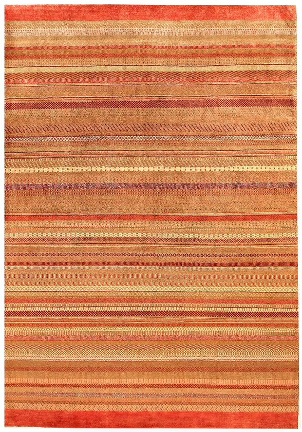 Multi Colored Gabbeh 5' 7 x 8' 2 - No. 55929 - ALRUG Rug Store