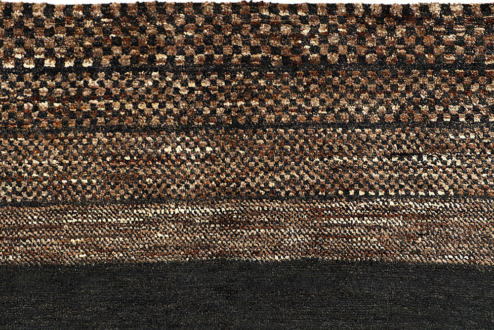 Black Gabbeh 5' 7 x 7' 9 - No. 55930 - ALRUG Rug Store