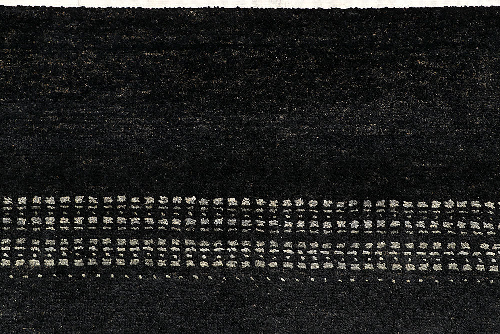 Black Gabbeh 5' 7 x 7' 11 - No. 55933 - ALRUG Rug Store
