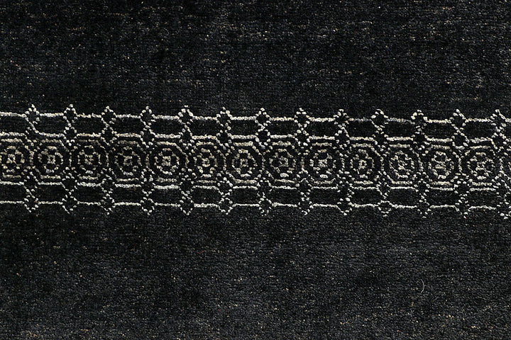 Black Gabbeh 5' 7 x 7' 11 - No. 55933 - ALRUG Rug Store