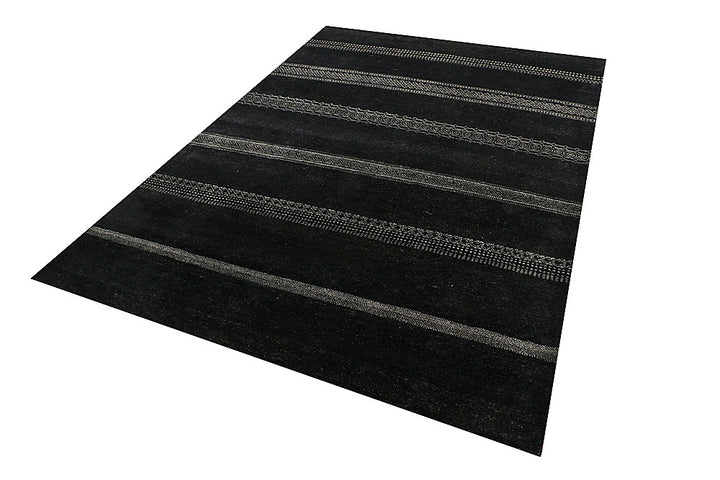 Black Gabbeh 5' 7 x 7' 11 - No. 55933 - ALRUG Rug Store