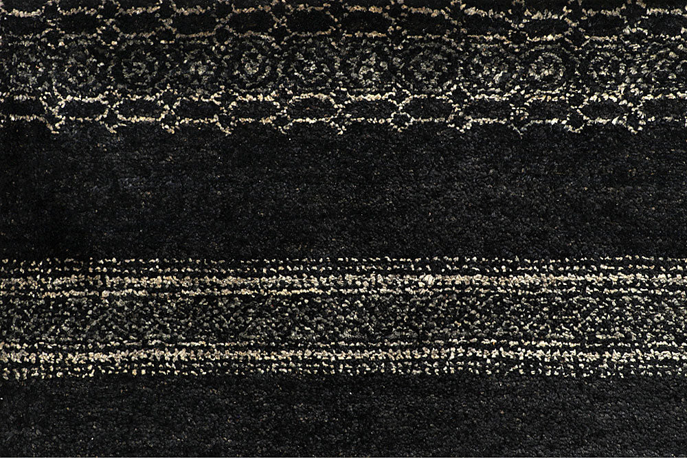 Black Gabbeh 5' 7 x 8' 2 - No. 55934 - ALRUG Rug Store