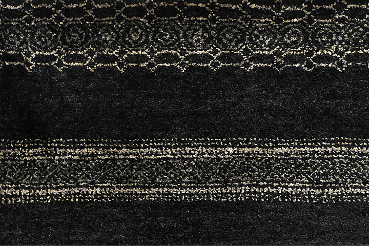 Black Gabbeh 5' 7 x 8' 2 - No. 55934 - ALRUG Rug Store