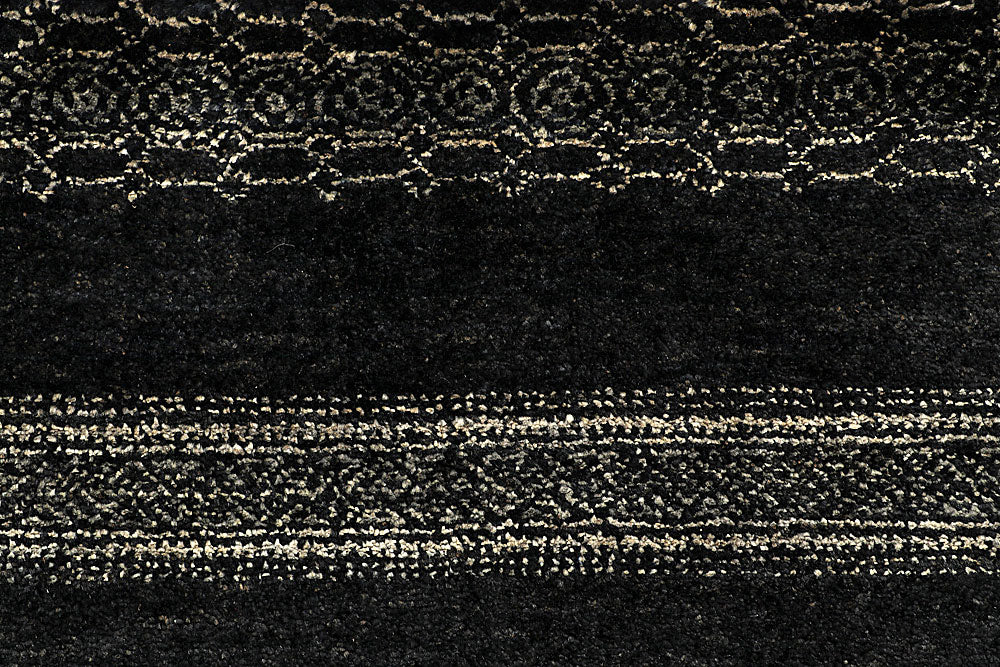 Black Gabbeh 5' 7 x 8' 2 - No. 55934 - ALRUG Rug Store