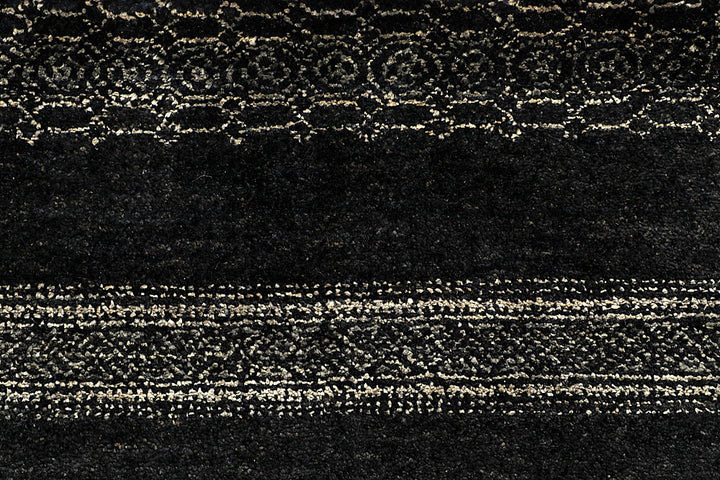 Black Gabbeh 5' 7 x 8' 2 - No. 55934 - ALRUG Rug Store