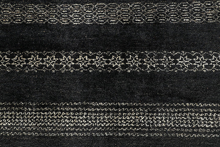 Black Gabbeh 5' 7 x 8' 2 - No. 55934 - ALRUG Rug Store