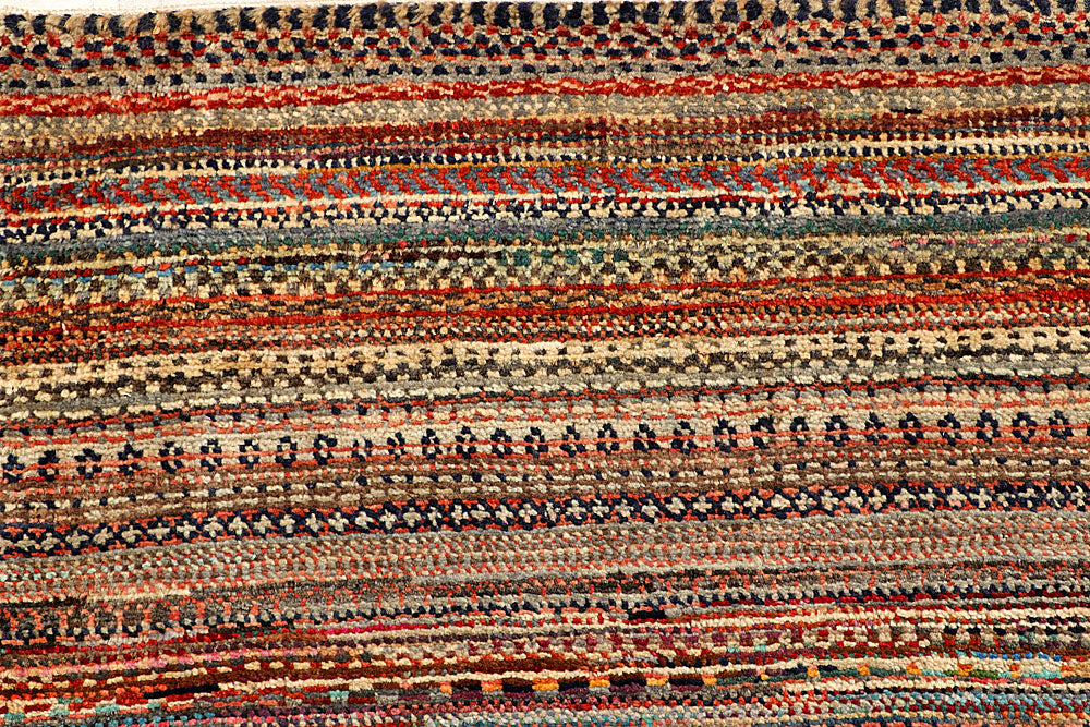 Multi Colored Gabbeh 5' 9 x 8' 1 - No. 55937 - ALRUG Rug Store