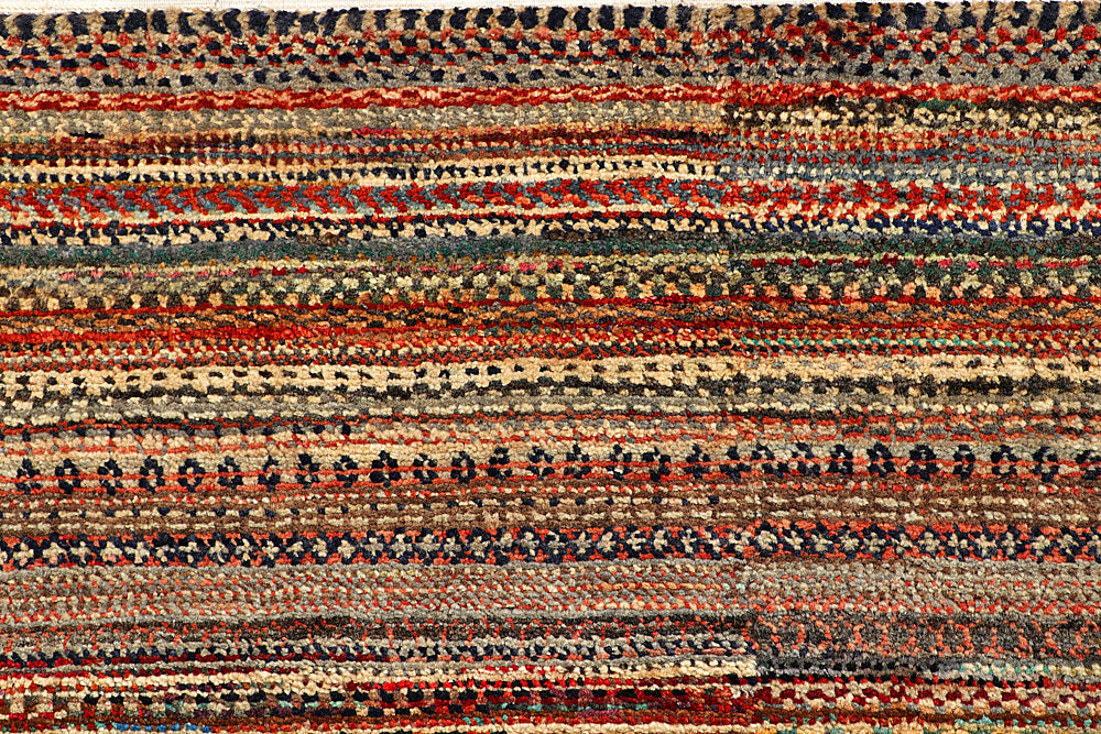 Multi Colored Gabbeh 5' 9 x 8' 1 - No. 55937 - ALRUG Rug Store