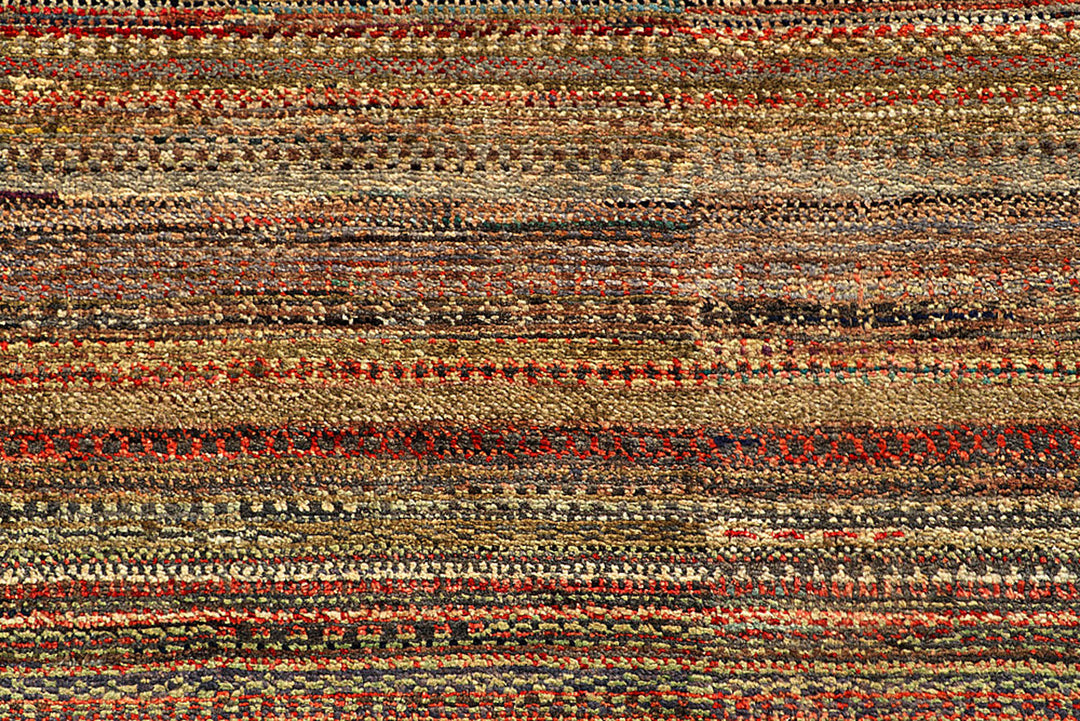 Multi Colored Gabbeh 5'  9" x 8'  1" - No. QA13269