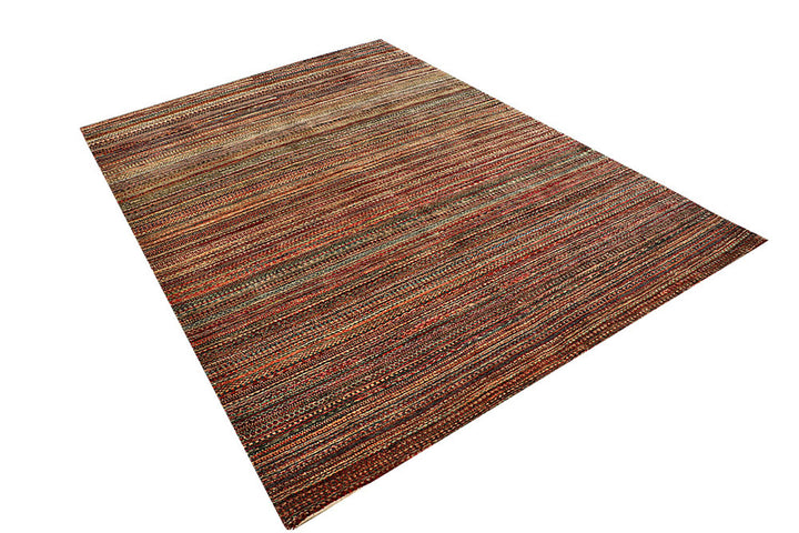 Multi Colored Gabbeh 5'  9" x 8'  1" - No. QA13269