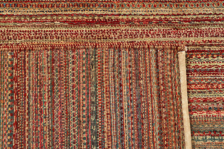 Multi Colored Gabbeh 5'  9" x 8'  1" - No. QA13269