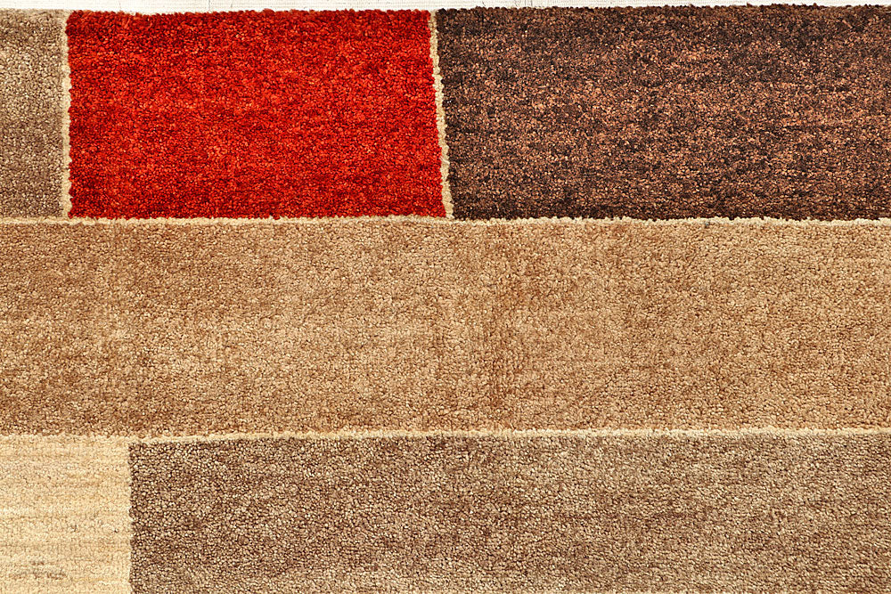 Multi Colored Gabbeh 5' 6 x 8' 1 - No. 55938 - ALRUG Rug Store