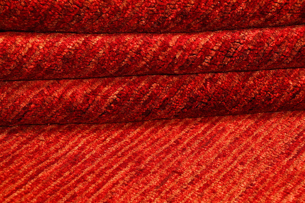 Firebrick Gabbeh 5' 7 x 8' 4 - No. 55939 - ALRUG Rug Store