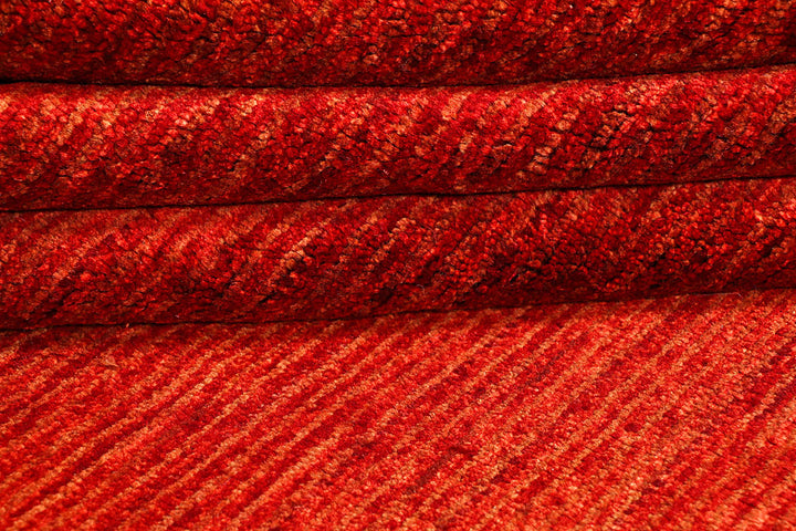 Firebrick Gabbeh 5' 7 x 8' 4 - No. 55939 - ALRUG Rug Store