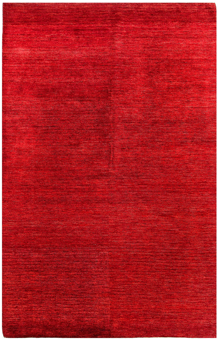 Red Gabbeh 5'  7" x 8'  9" - No. QA31254