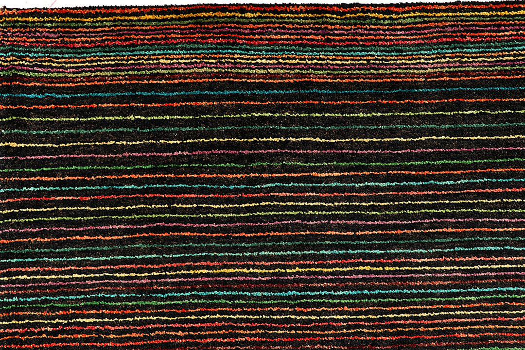 Multi Colored Gabbeh 5'  5" x 7'  11" - No. QA31170