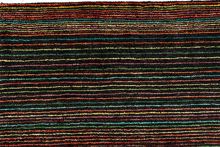 Multi Colored Gabbeh 5'  5" x 7'  11" - No. QA31170