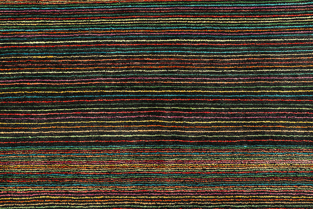Multi Colored Gabbeh 5'  5" x 7'  11" - No. QA31170