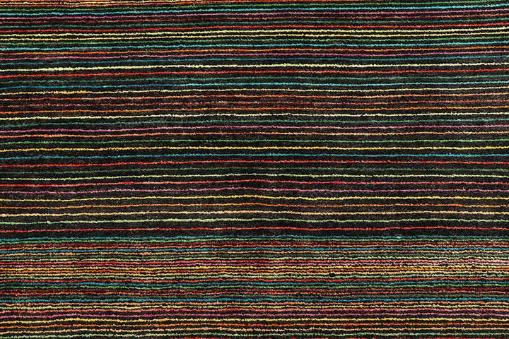 Multi Colored Gabbeh 5'  5" x 7'  11" - No. QA31170