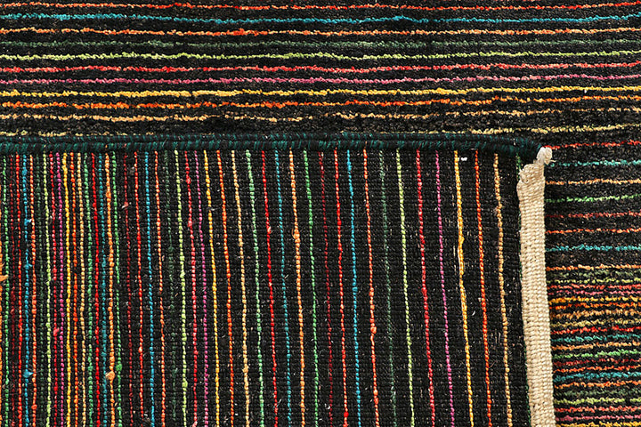Multi Colored Gabbeh 5'  5" x 7'  11" - No. QA31170