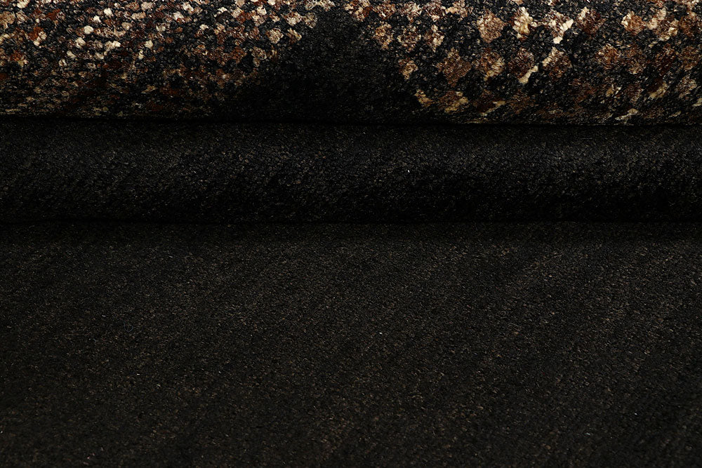 Black Gabbeh 5' 5 x 7' 10 - No. 55942 - ALRUG Rug Store