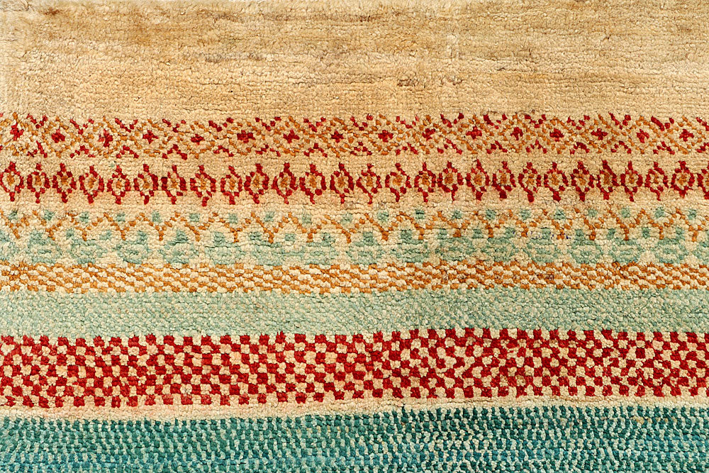 Multi Colored Gabbeh 5' 6 x 8' 1 - No. 55944 - ALRUG Rug Store