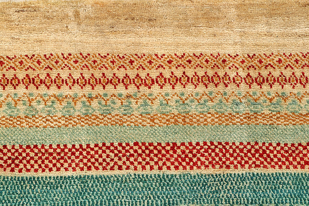 Multi Colored Gabbeh 5' 6 x 8' 1 - No. 55944 - ALRUG Rug Store