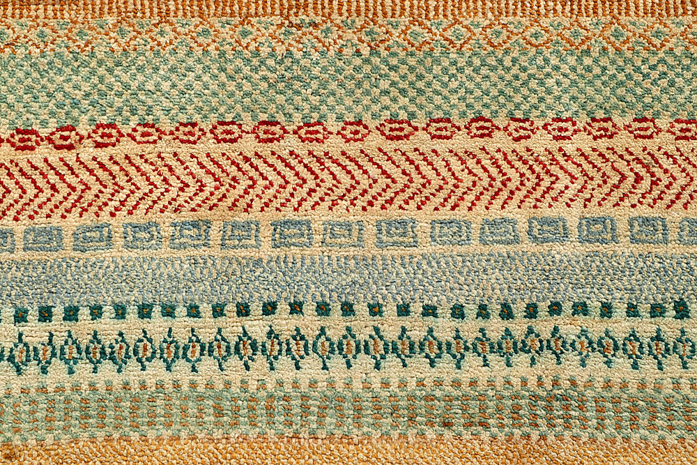Multi Colored Gabbeh 5' 6 x 8' 1 - No. 55944 - ALRUG Rug Store