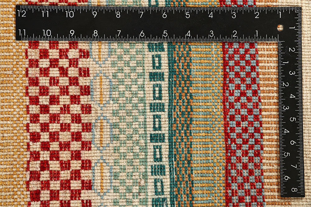 Multi Colored Gabbeh 5' 6 x 8' 1 - No. 55944 - ALRUG Rug Store