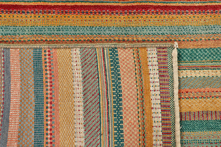 Multi Colored Gabbeh 5'  3" x 7'  11" - No. QA27865