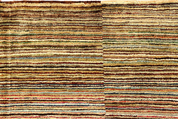 Multi Colored Gabbeh 5'  7" x 7'  11" - No. QA82389