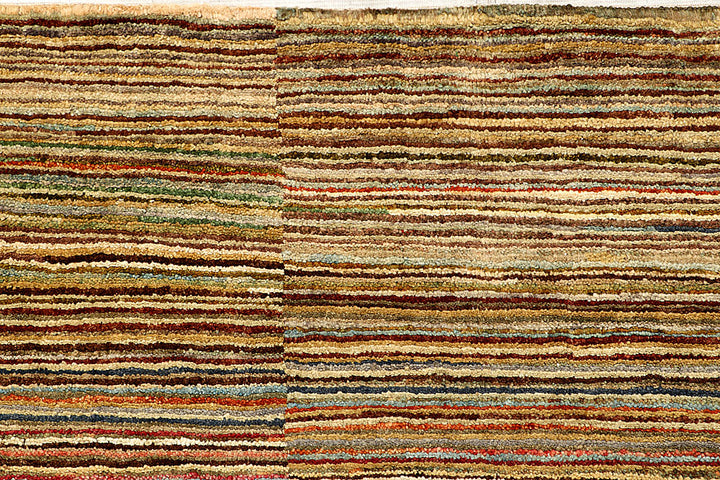 Multi Colored Gabbeh 5' 7 x 7' 11 - No. 55946 - ALRUG Rug Store