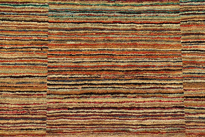Multi Colored Gabbeh 5'  7" x 7'  11" - No. QA82389