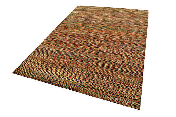 Multi Colored Gabbeh 5' 7 x 7' 11 - No. 55946 - ALRUG Rug Store