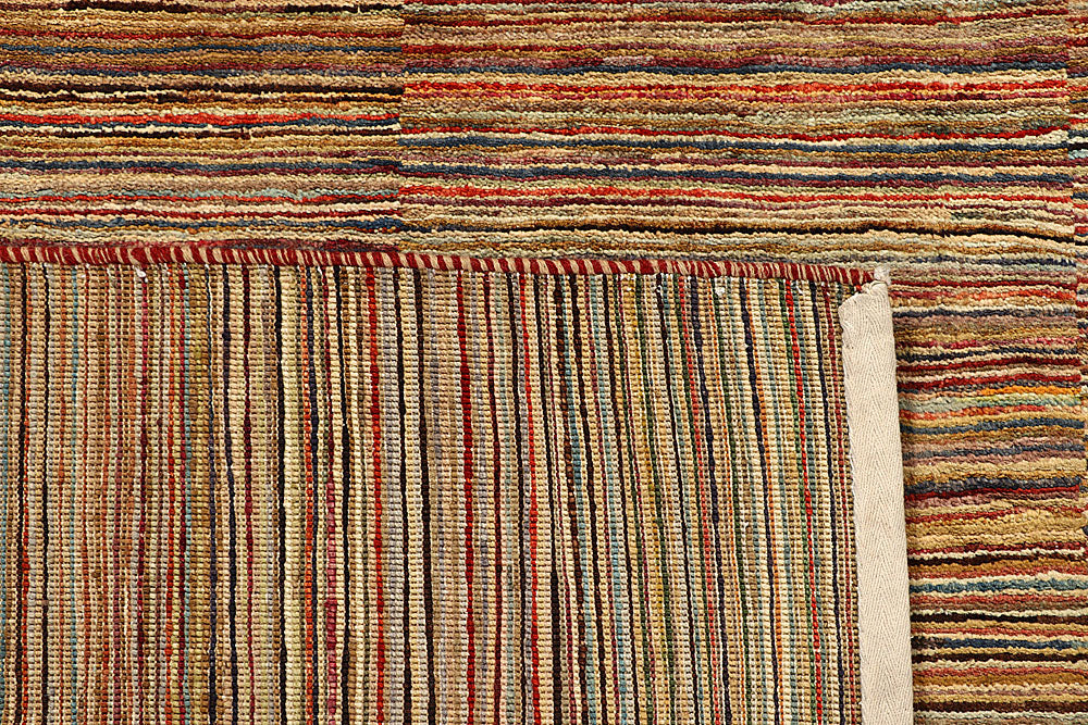 Multi Colored Gabbeh 5' 7 x 7' 11 - No. 55946 - ALRUG Rug Store