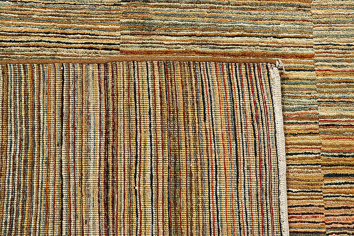 Multi Colored Gabbeh 5'  6" x 7'  7" - No. QA13932
