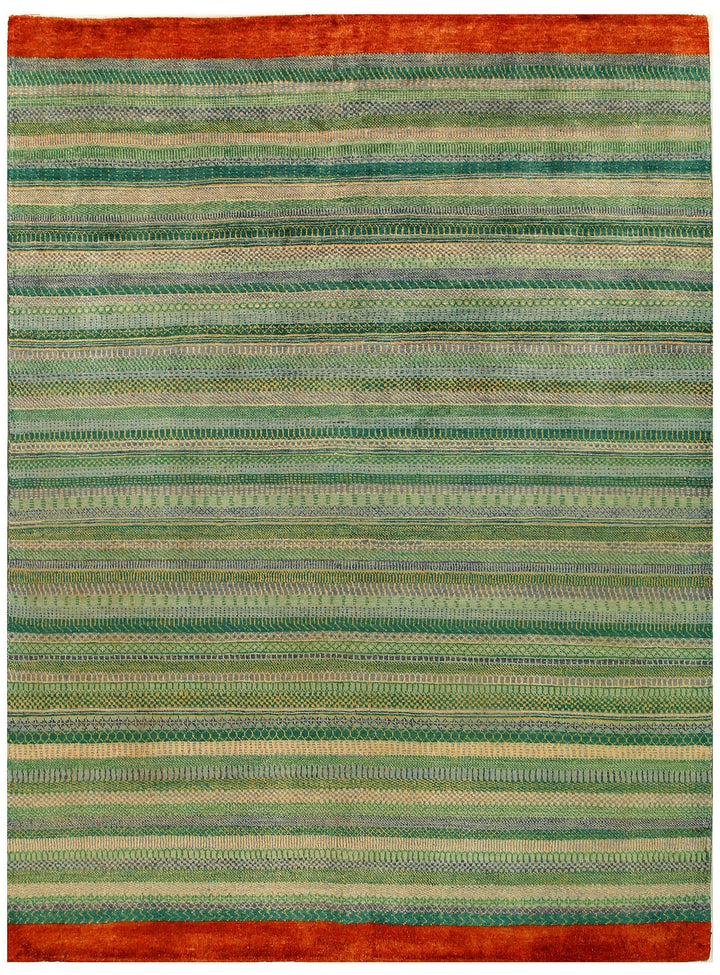Multi Colored Gabbeh 5' 5 x 7' 6 - No. 55948 - ALRUG Rug Store