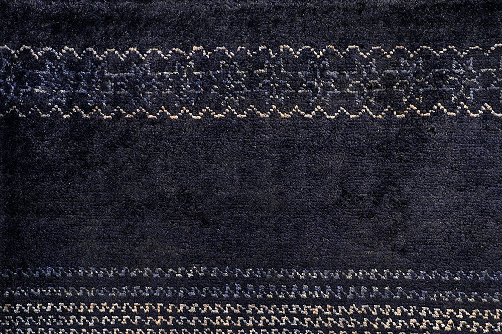 Midnight Blue Gabbeh 5' 6 x 8' - No. 55949 - ALRUG Rug Store