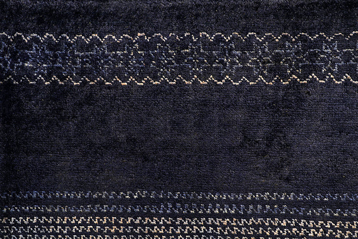 Midnight Blue Gabbeh 5' 6 x 8' - No. 55949 - ALRUG Rug Store