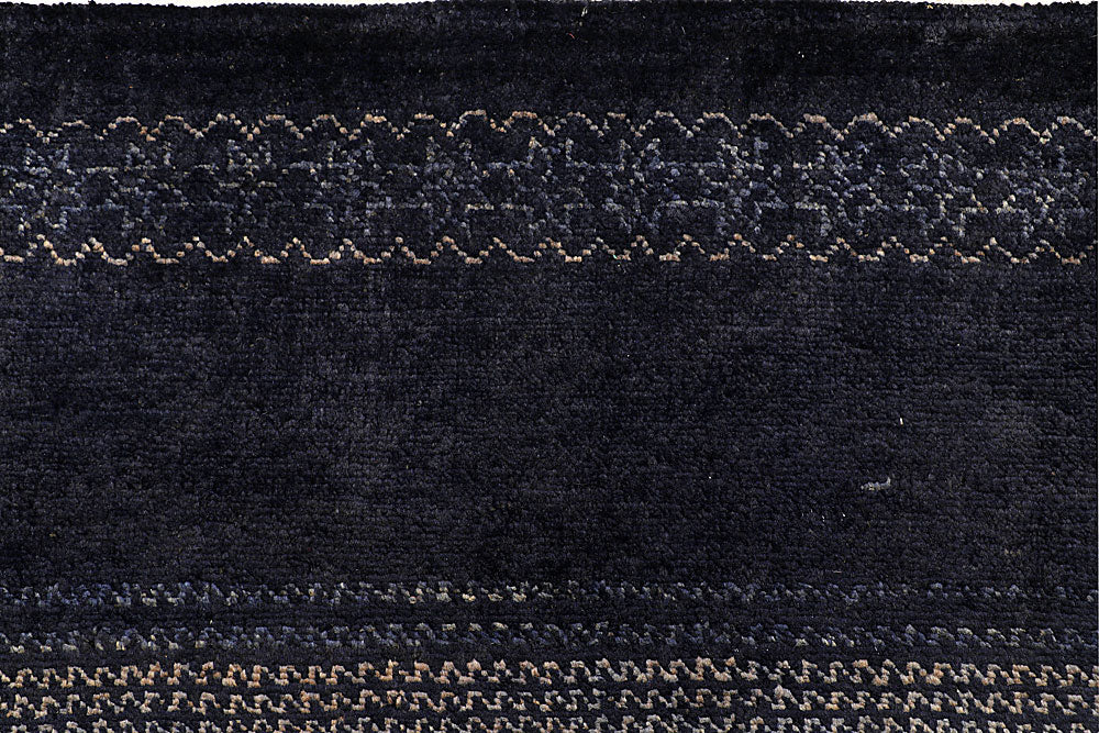 Midnight Blue Gabbeh 5' 6 x 8' - No. 55949 - ALRUG Rug Store