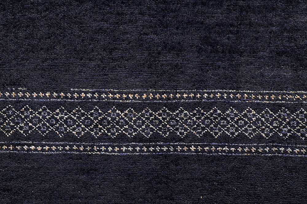 Midnight Blue Gabbeh 5' 6 x 8' - No. 55949 - ALRUG Rug Store