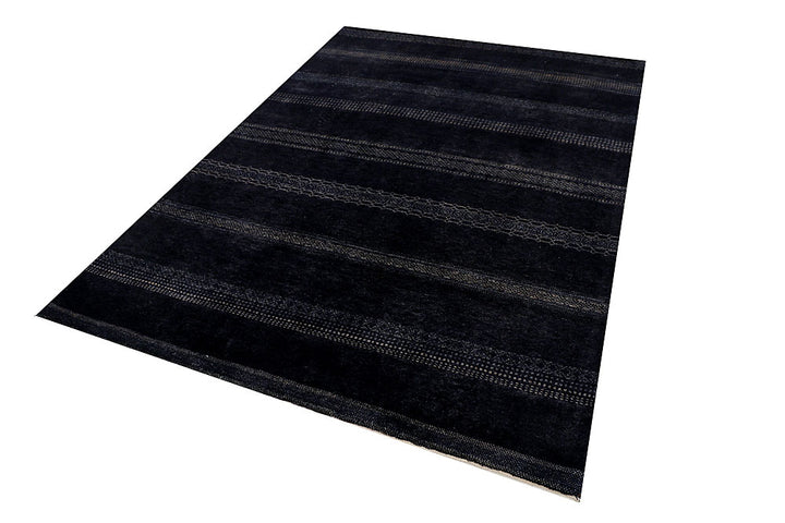 Midnight Blue Gabbeh 5' 6 x 8' - No. 55949 - ALRUG Rug Store