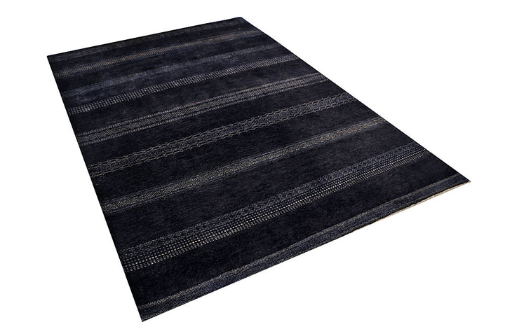Midnight Blue Gabbeh 5' 6 x 8' - No. 55949 - ALRUG Rug Store