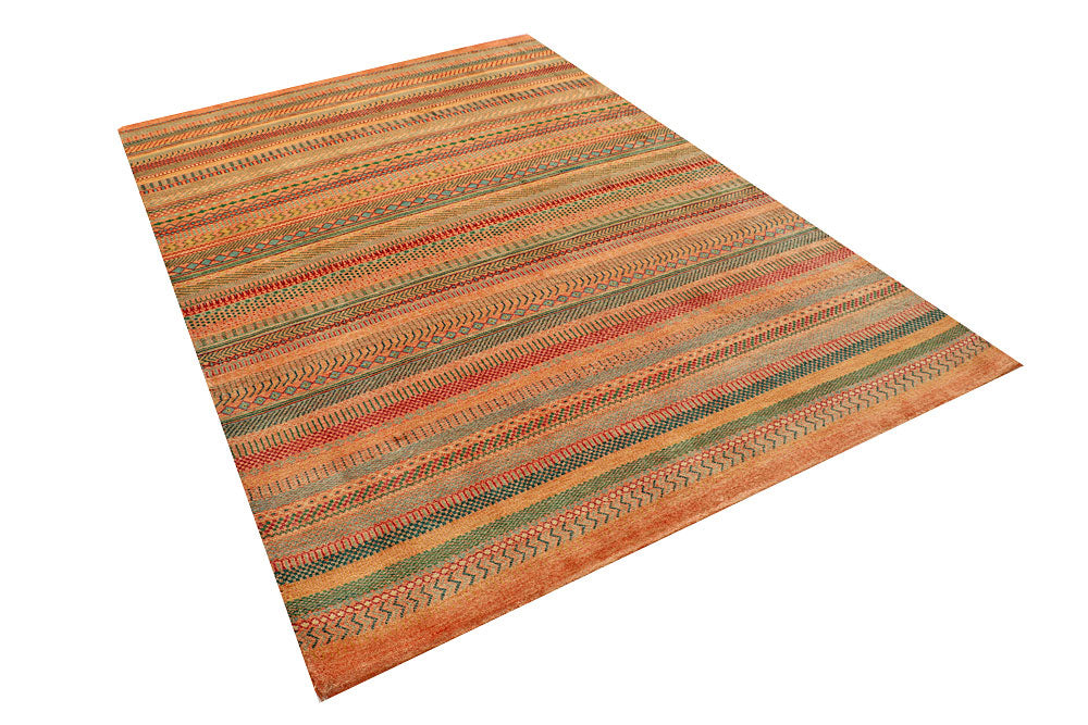 Multi Colored Gabbeh 5' 5 x 7' 10 - No. 55950 - ALRUG Rug Store