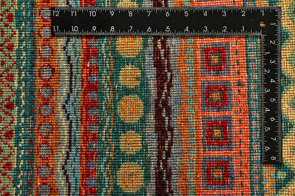 Multi Colored Gabbeh 5' 8 x 8' 4 - No. 55953 - ALRUG Rug Store